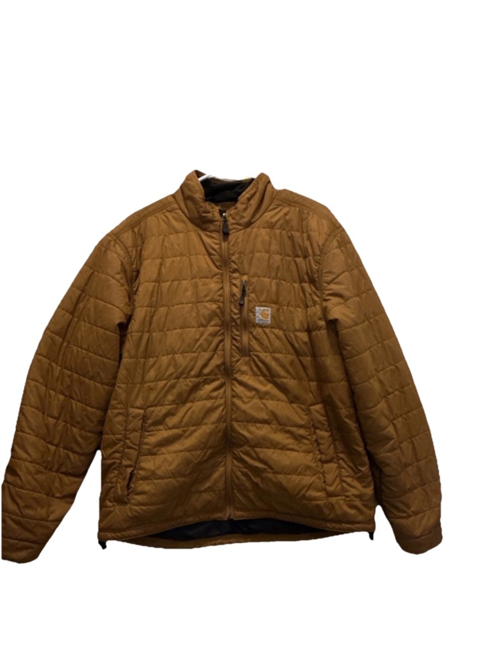 Carhartt Men's Tan Quilted Puff Jacket
